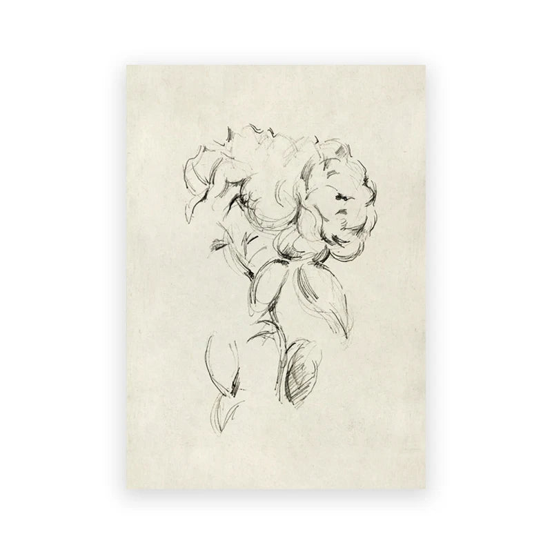 Summer Landscape Vintage Oil Painting Canvas Wall Art – Retro Green Farmhouse Decor