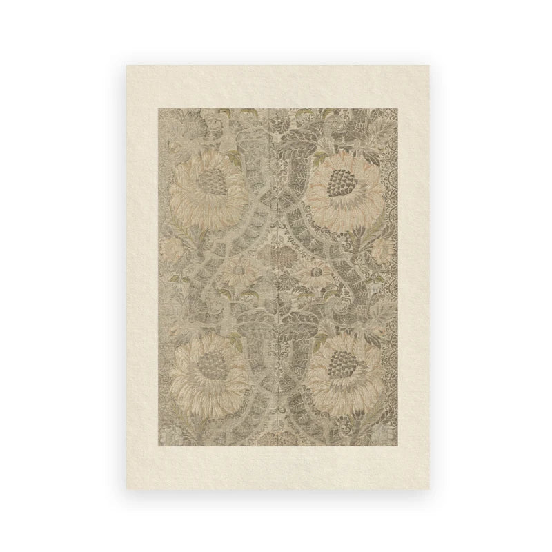 Summer Landscape Vintage Oil Painting Canvas Wall Art – Retro Green Farmhouse Decor